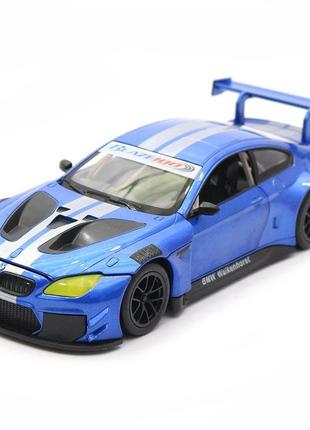 Машинка металева bmw m6 gt3