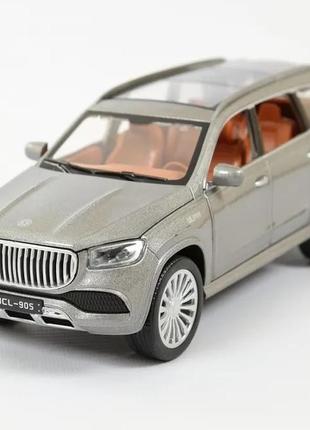 Машинка металлическая детская mercedes-benz maybach gls 600