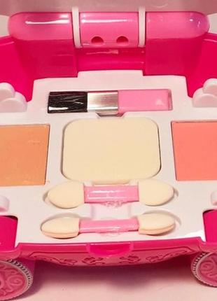 Ігровий набір дитячої косметики карета на колесах8 фото