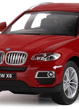 Металлическая машинка bmw x6 автопром 1:26 6
