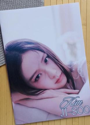 Фотобук фотоальбом ким джису блэк пинк photobook kim jisoo black pink а4