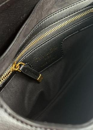 Christian dior saddle bag with strap black2 фото