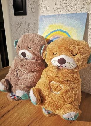 Ночник - выдра развивающая игрушка2 фото