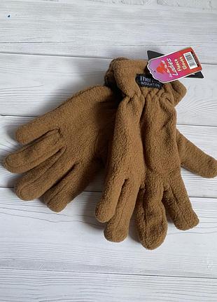 Перчатки флисовые