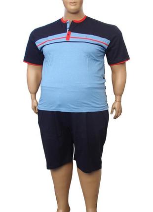 Костюм футболка з шортами великий розмір.