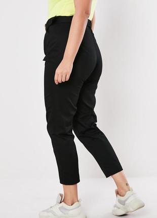 Хлопковые брюки карго missguided uk 16 48-502 фото