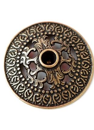 Подсвечник из бронзы для церковной свечи бронзовый подсвечник