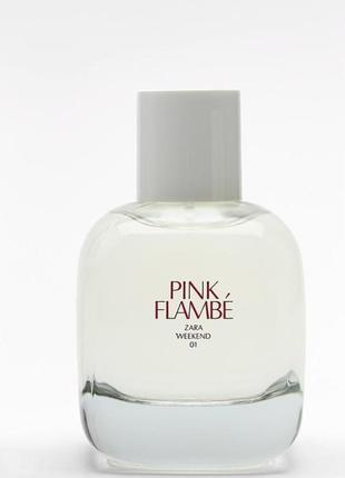 Zara pink flambe, парфуми zara