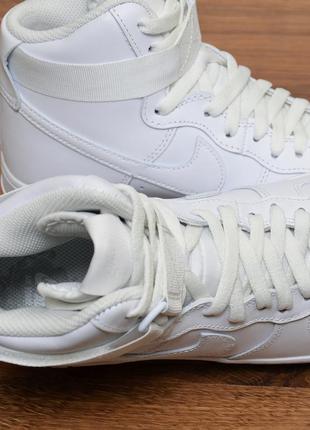 Nike air force 1 high white кроссовки оригинал6 фото