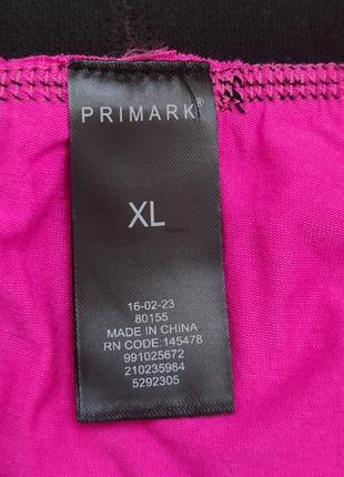 Мужские трусы котоновые боксерки розовые primark xl 144 фото