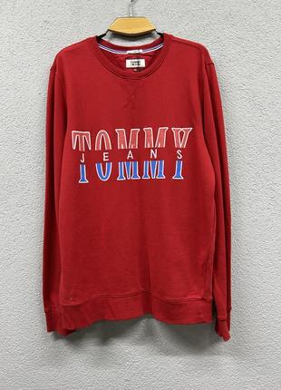 Кофта світшот tommy jeans l чоловіча оригінал