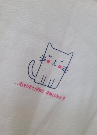 Бодікі з коротким рукавом хатинка і котик 8