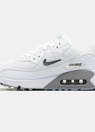 Nike air max 90 Supreme grey, кросівки чоловічі найк аір макс 90 білі, кросовки мужские найк эир макс белые