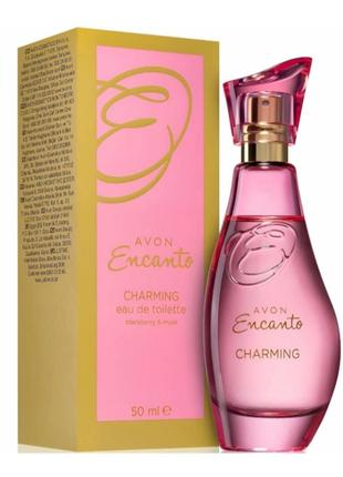 Туалетная водаavon encanto charming ежевика и мускус 50 мл