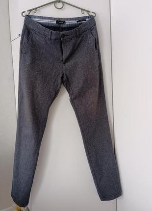 Штани , брюки з текстурованої тканини2 фото