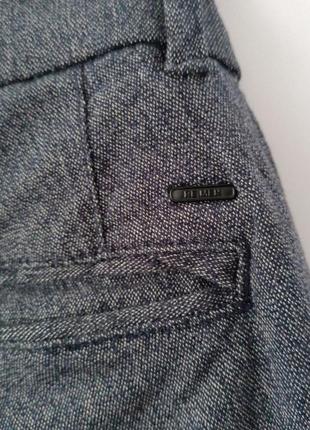 Штани , брюки з текстурованої тканини5 фото