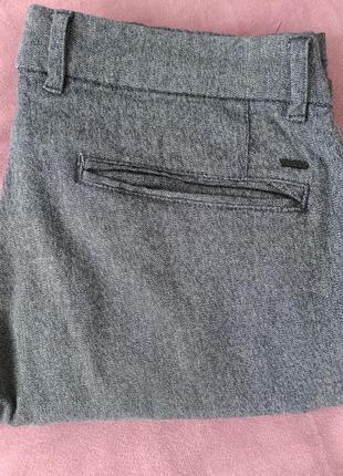 Штани , брюки з текстурованої тканини7 фото