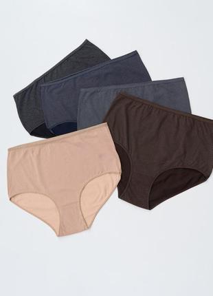 Набор женских трусиков супер-батал в горошек 5 штук