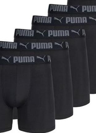 Set de 3 perechi de osete medii unisex PUMA Lifestyle Quarter 907952 03 Navy Grey Strong Blue 5 puma active stretch boxer briefs
