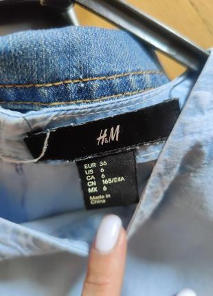 Котоновое легкое платье h&amp;m 2