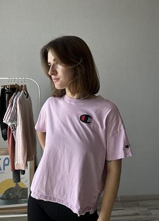 Футболка рожева champion