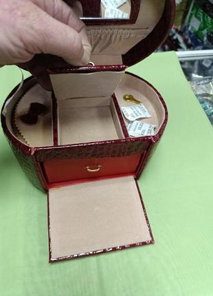 Сумка шкатулка косметичка