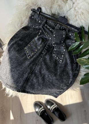 Джинсова спідниця sandro paris 6