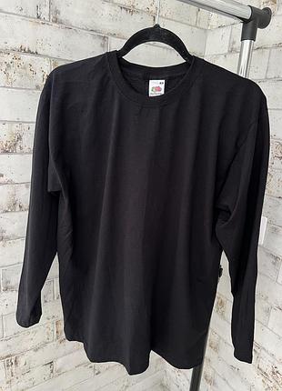 Футболка с длинным рукавом fruit of the loom valueweight long sleeve