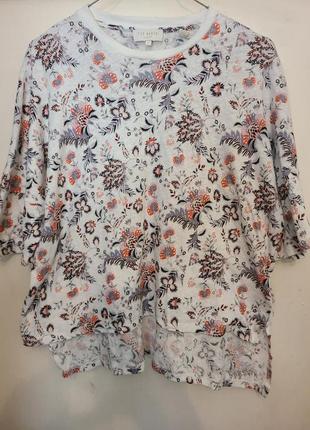 Блузка ted baker хлопок-лен.