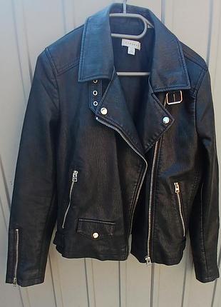 Женская вместизонная куртка косуха topshop.