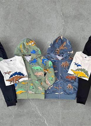 Костюми трійка на хлопчиків 3/4-7/8 років