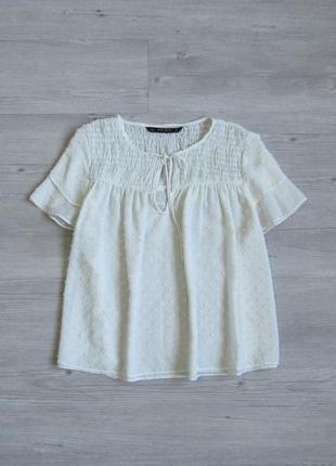 Нежная легкая блуза от zara 1+1=3