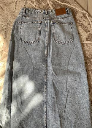 Джинсовая юбка 4