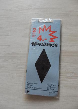 Капроновые носки 20ден 2 пары m-fashion