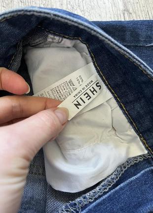 Короткие рваные джинсовые шорты6 фото