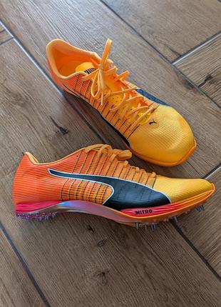 スパイク・シューズ PUMA EVOSPEED TOKYO NITORO 25.5 Puma evoSPEED Tokyo NITRO Sprint | Trackandfieldclothes