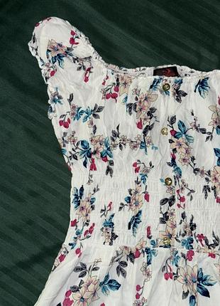 Платье цветочный принт 2
