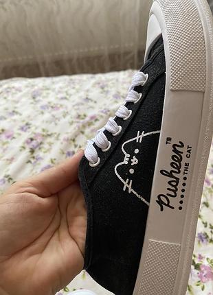 Кеды для девочки pusheen