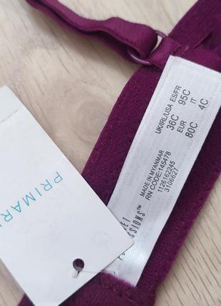 Бюстгальтер базовый бюст лиф primark 36c 80c5 фото