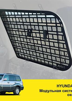 Органайзер автомобильный molle-панель xroad для hyundai terracan на окно багажника правый/левый