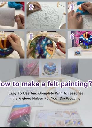 Яркие и захватывающие картины из волока. валирование картин