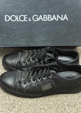 Мужские кеды кроссовки solve & gabbana