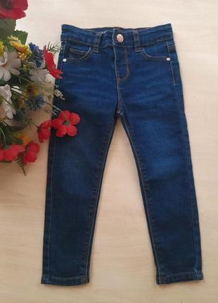 Стильные джинсы skinny denim со 98 см на 2-3 года.