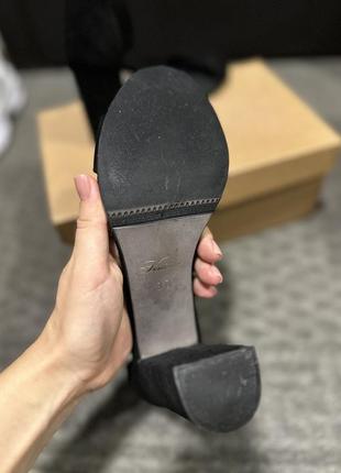 Босоніжки жіночі замшеві