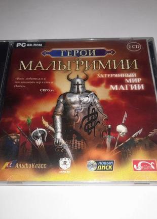 Диск гра cd пк герої мальгримії pc heroes of malgrimia стратегія ліцензія