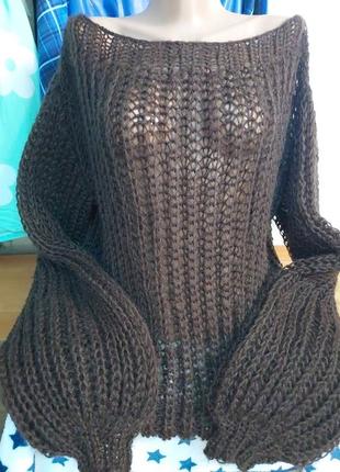 Новый мохеровый светр