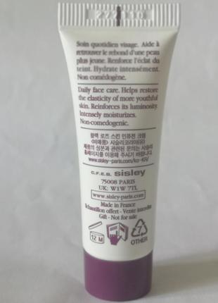 Крем для обличчя "з екстрактом чорної троянди" sisley black rose skin infusion cream , 10 мл3 фото
