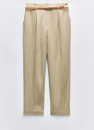 Классические брюки сигаретки zara original spain брюки зара