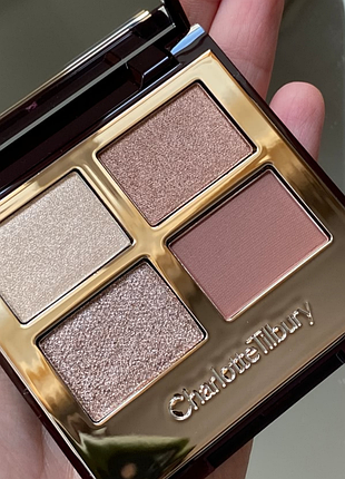 Палетка теней charlotte tilbury bigger brighter eyes exaggereyes rose-gold eyeshadow...