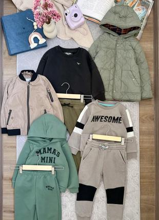 Куртки, кофти, костюми, штанці